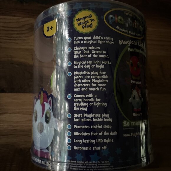 Twinkle Playbrites Unicorn Magical Light Show - Picture 2 of 3